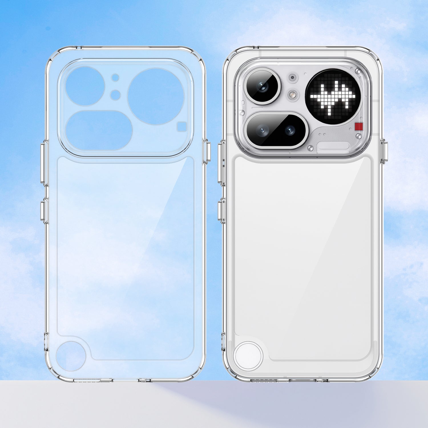 Nothing Phone (4a) Pro Soft TPU Bumper Shockproof Cover Case [Clear]