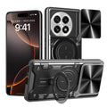 OnePlus 13 Ring Kickstand Case w/ Camera Cover [Black] - Black