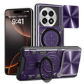 OnePlus 13 Ring Kickstand Case w/ Camera Cover [Purple] - Purple
