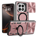 OnePlus 13 Ring Kickstand Case w/ Camera Cover [Rose Gold] - Rose Gold