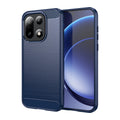 OnePlus 15 Carbon Fibre TPU Case Slim Shockproof Cover Navy - Navy