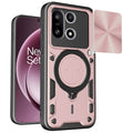 OnePlus 15 Ring Kickstand Case w/ Camera Cover [Rose Gold] - Rose Gold