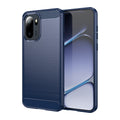 OnePlus 15R Carbon Fibre TPU Case Slim Shockproof Cover Navy - Navy