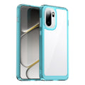 OnePlus 15R Soft TPU Bumper Shockproof Cover Case [Clear Blue] - Clear Blue