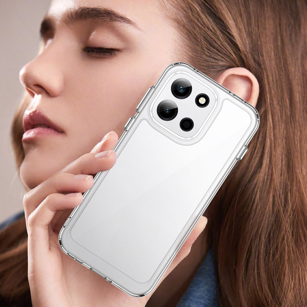 OnePlus Nord 6 / OnePlus Nord CE6 Soft TPU Bumper Shockproof Cover Case [Clear]