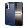 OnePlus Nord CE5 Carbon Fibre TPU Case Slim Shockproof Cover Navy - Navy