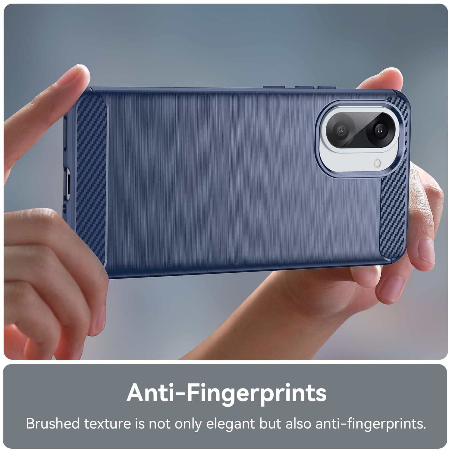OnePlus Nord CE5 Carbon Fibre Brushed Case [Navy]