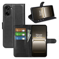 OnePlus Nord CE5 PU Wallet Case [Black] - Black