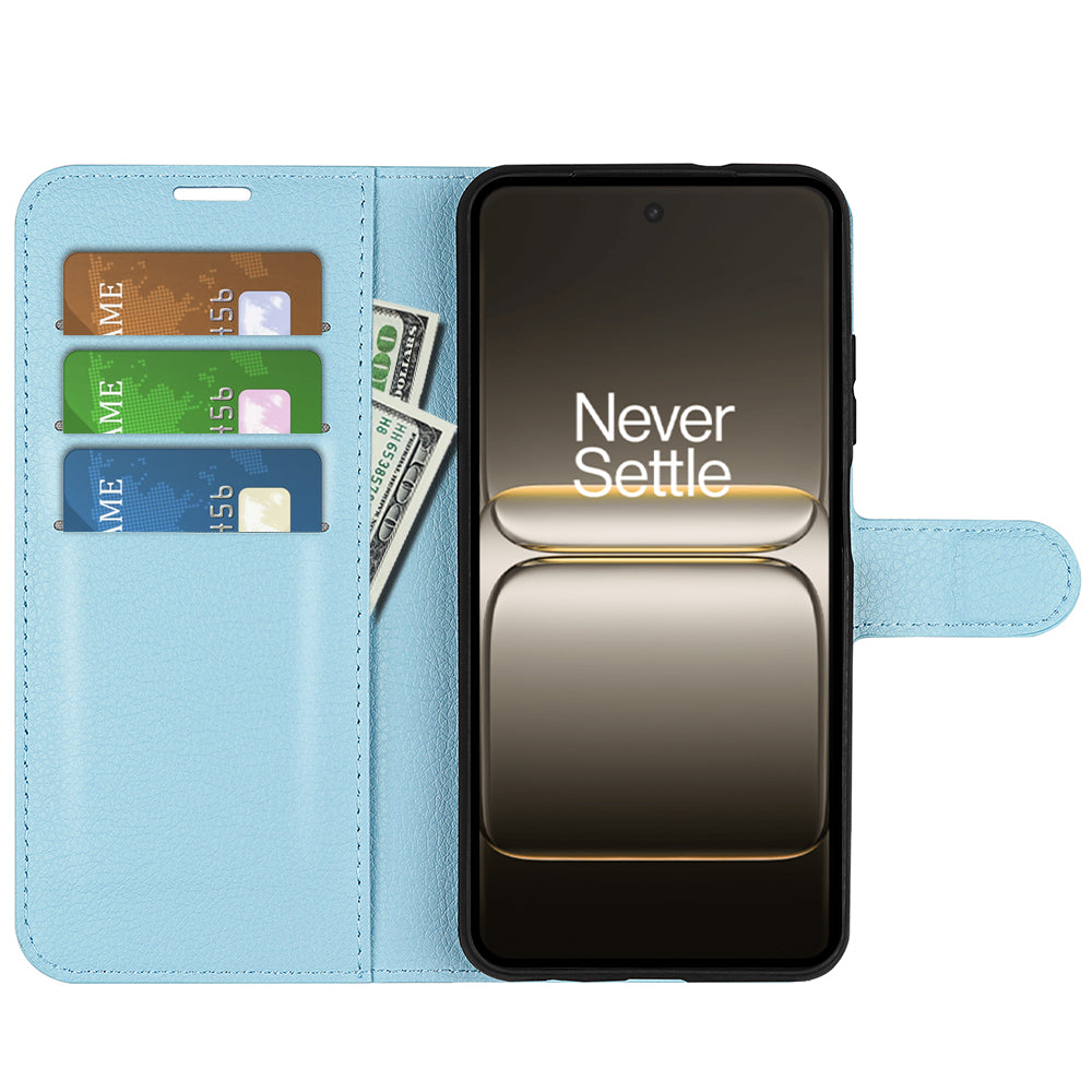 OnePlus Nord CE5 PU Wallet Case [LightBlue]