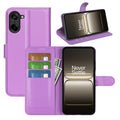OnePlus Nord CE5 PU Wallet Case [Purple] - Purple