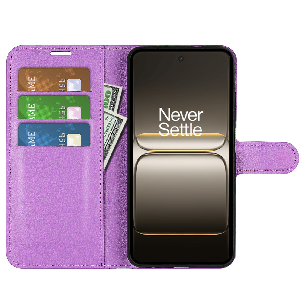OnePlus Nord CE5 PU Wallet Case [Purple]