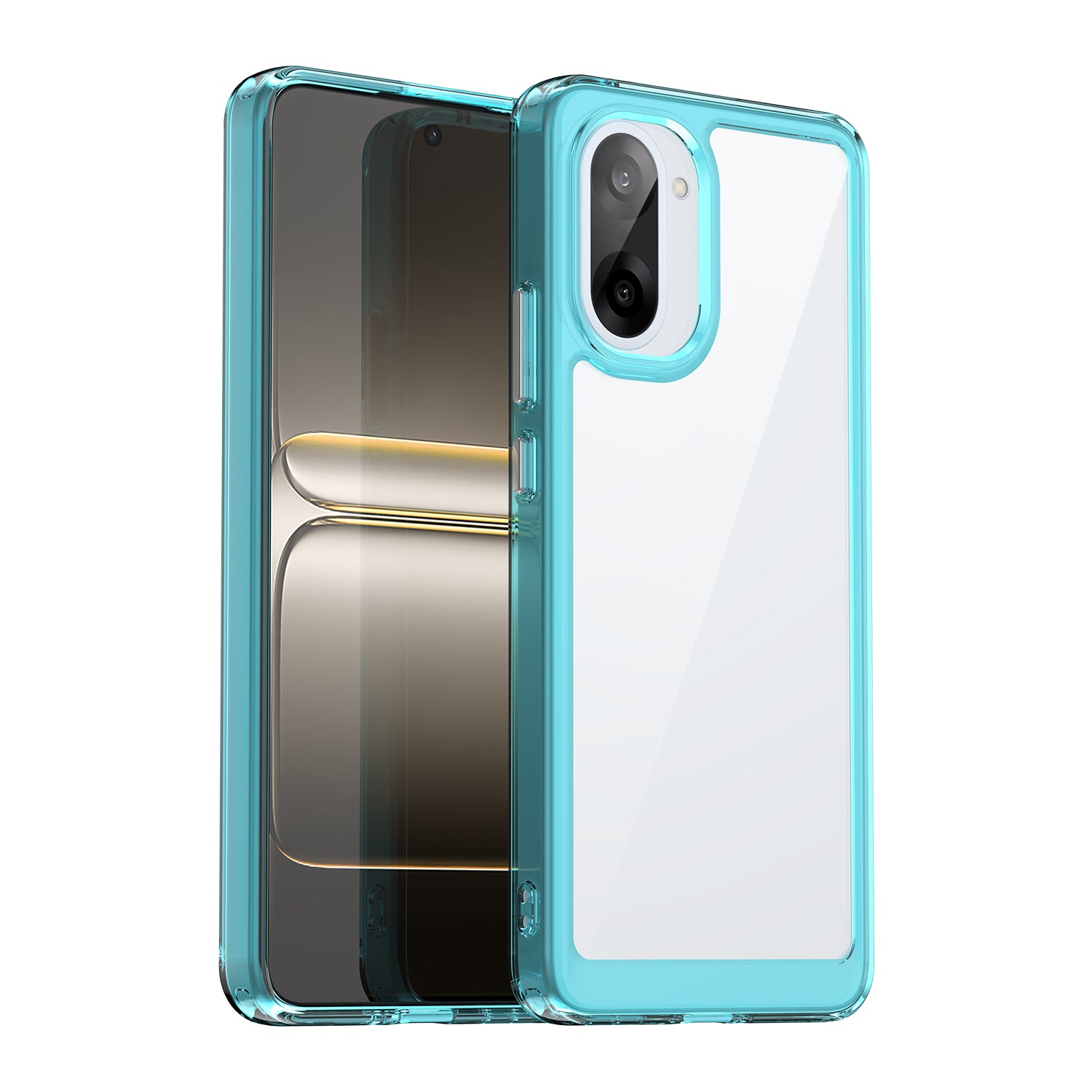 OnePlus Nord CE5 Soft TPU Bumper Case [Clear Blue]
