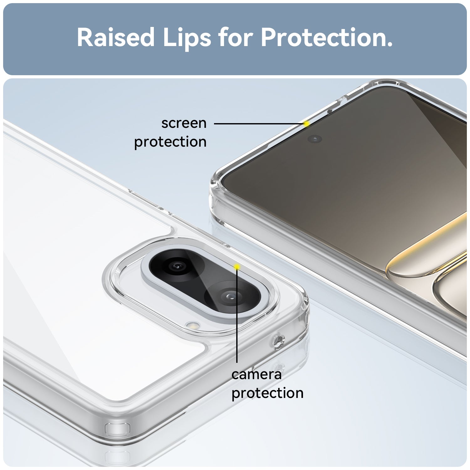 OnePlus Nord CE5 Soft TPU Bumper Case [Clear]