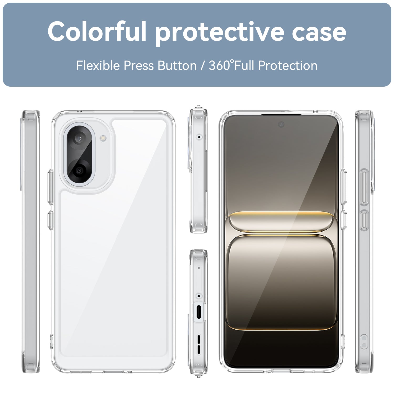 OnePlus Nord CE5 Soft TPU Bumper Case [Clear]