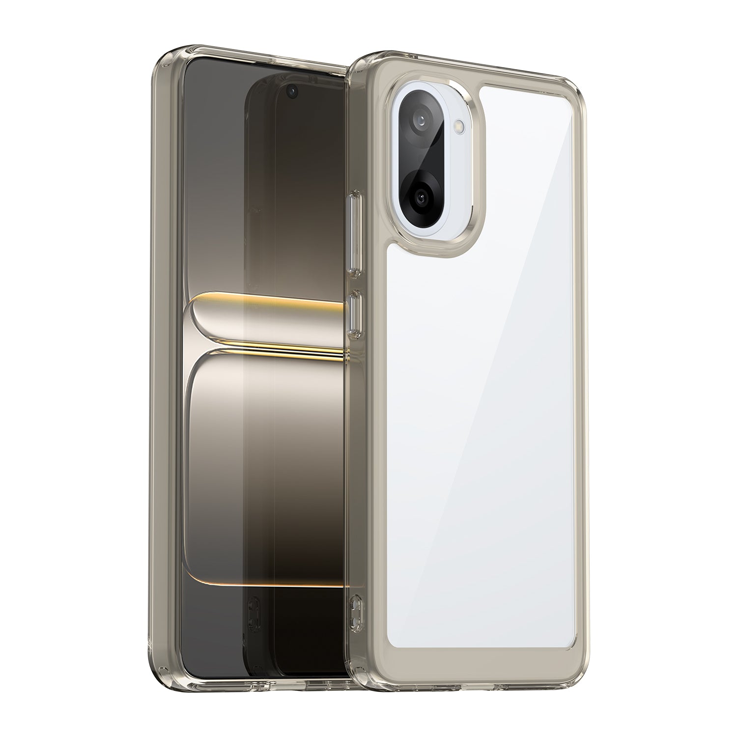 OnePlus Nord CE5 Soft TPU Bumper Case [Clear Grey]