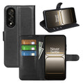 OnePlus Nord 5 PU Wallet Case [Black] - Black