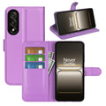 OnePlus Nord 5 PU Wallet Case [Purple] - Purple