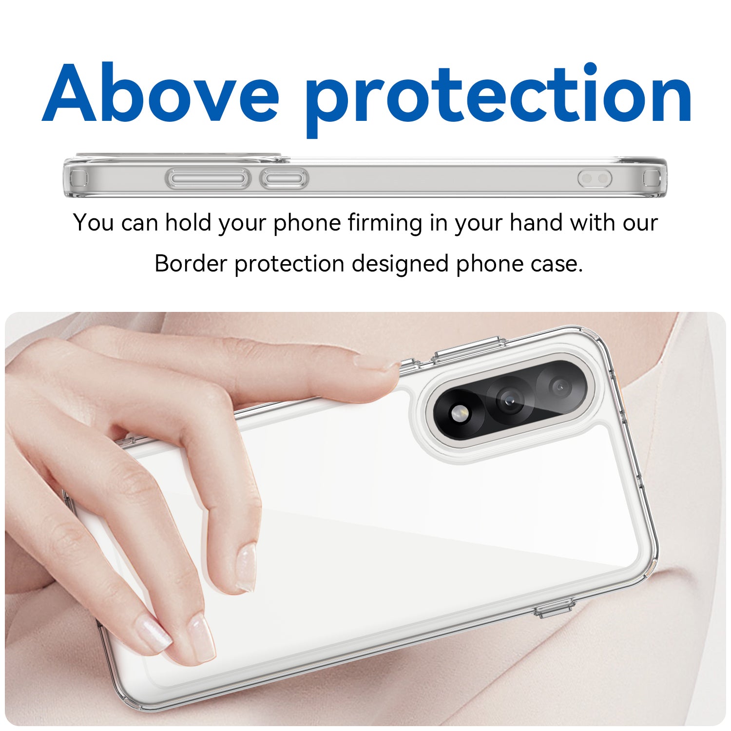 OnePlus Nord 5 Soft TPU Bumper Case [Clear]