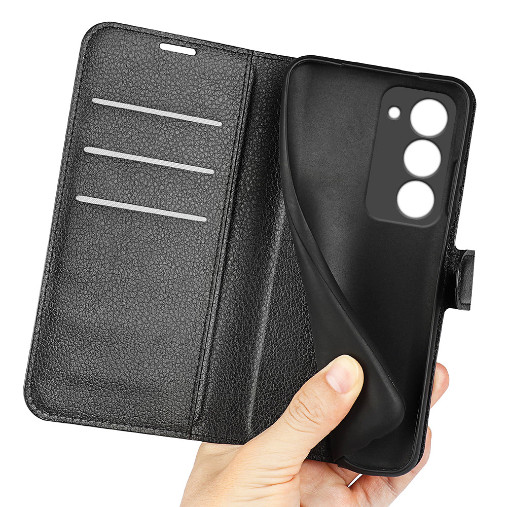 OPPO A5 PU Wallet Case [Black]