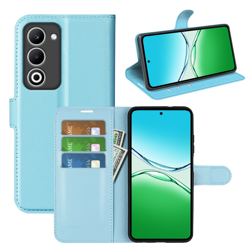 OPPO A5 PU Wallet Case [LightBlue]