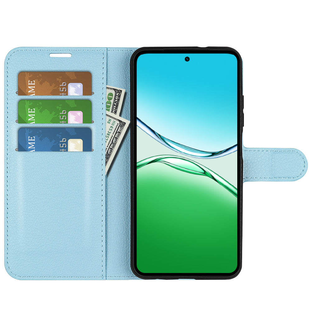 OPPO A5 PU Wallet Case [LightBlue]