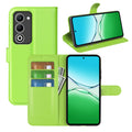 OPPO A5 PU Wallet Case [Green] - Green
