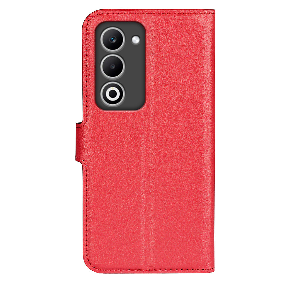OPPO A5 PU Wallet Case [Red]