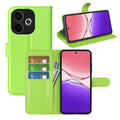 OPPO A5 Pro 5G PU Wallet Case [Green] - Green