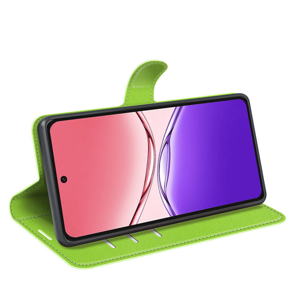 OPPO A5 Pro 5G PU Wallet Case [Green]
