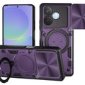 OPPO A5 Pro 5G Ring Kickstand Case w/ Camera Cover [Purple] - Purple