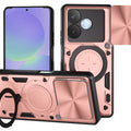 OPPO A5 Pro 5G Ring Kickstand Case w/ Camera Cover [Rose Gold] - Rose Gold