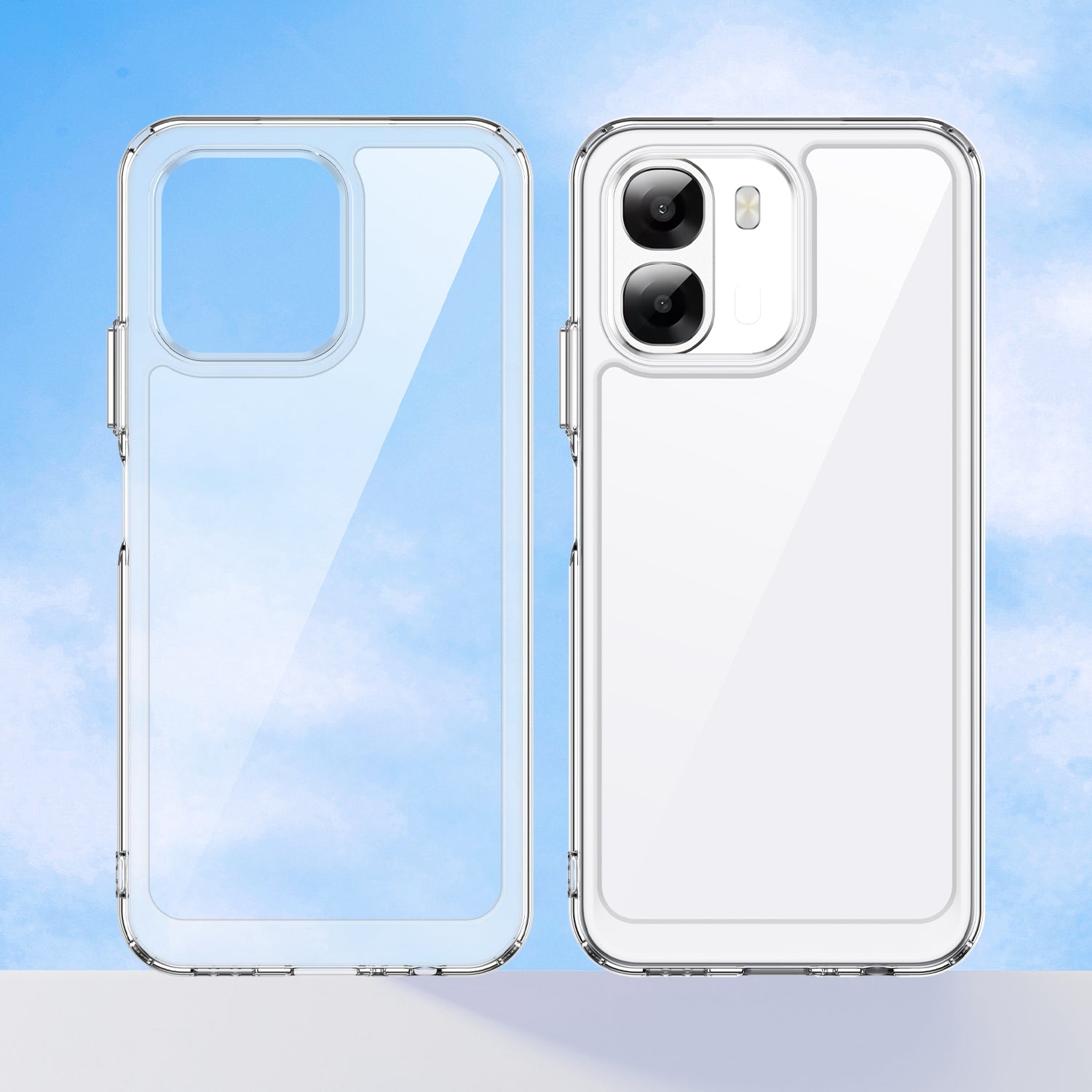 OPPO A6x 2026 Soft TPU Bumper Shockproof Cover Case [Clear]