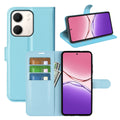 OPPO A5x 2025 PU Wallet Case [LightBlue] - LightBlue
