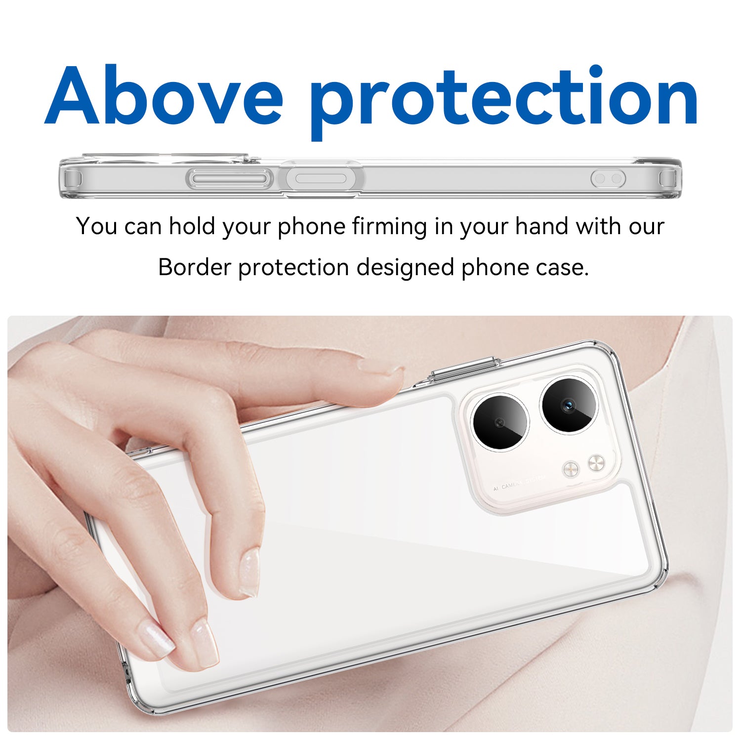 OPPO A5x 2025 Soft TPU Bumper Case [Clear]