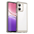 OPPO A5x 2025 Soft TPU Bumper Case [Clear Grey] - Clear Grey