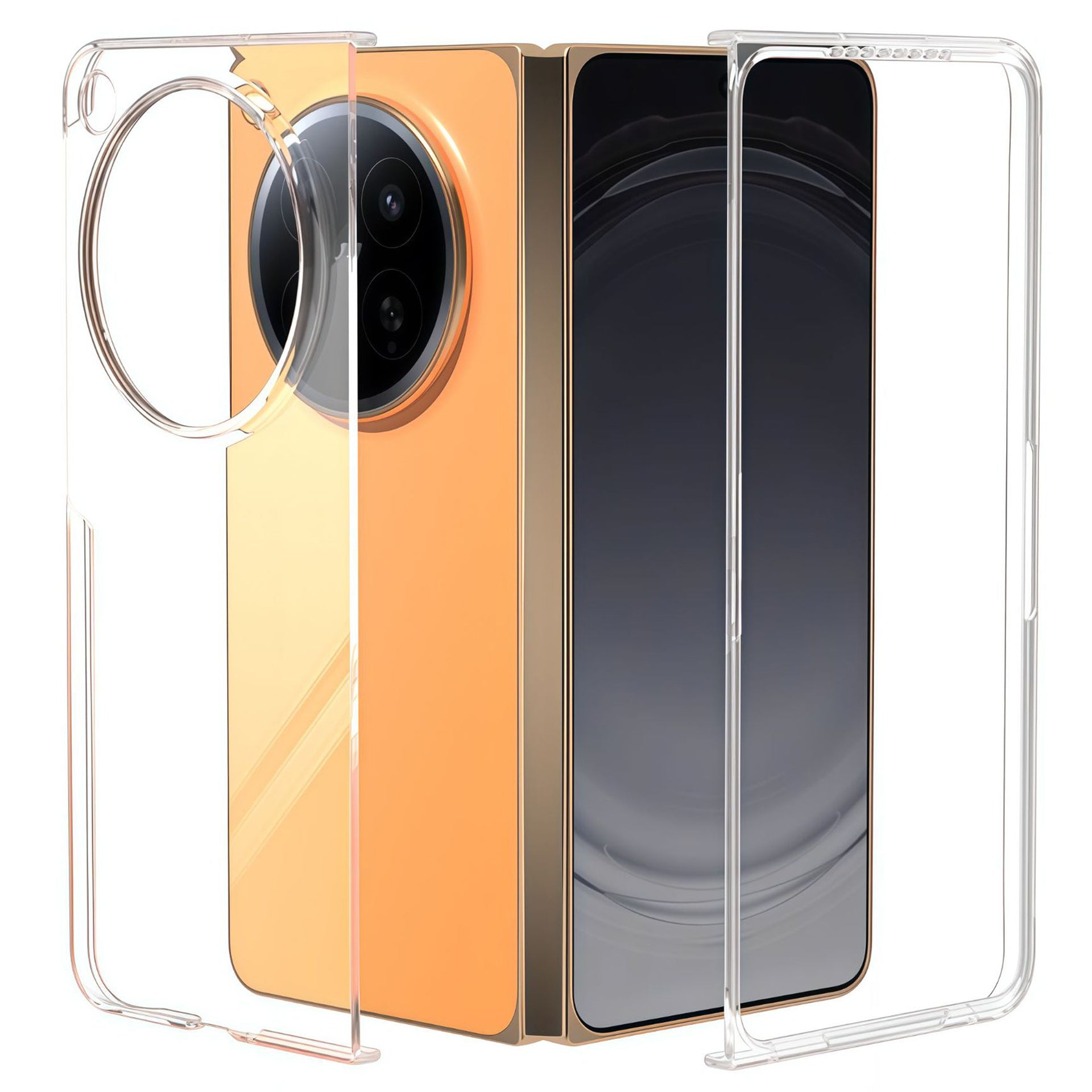 OPPO Find N6 Clear Crystal Hard PC Case – Ultra Slim Transparent Shell
