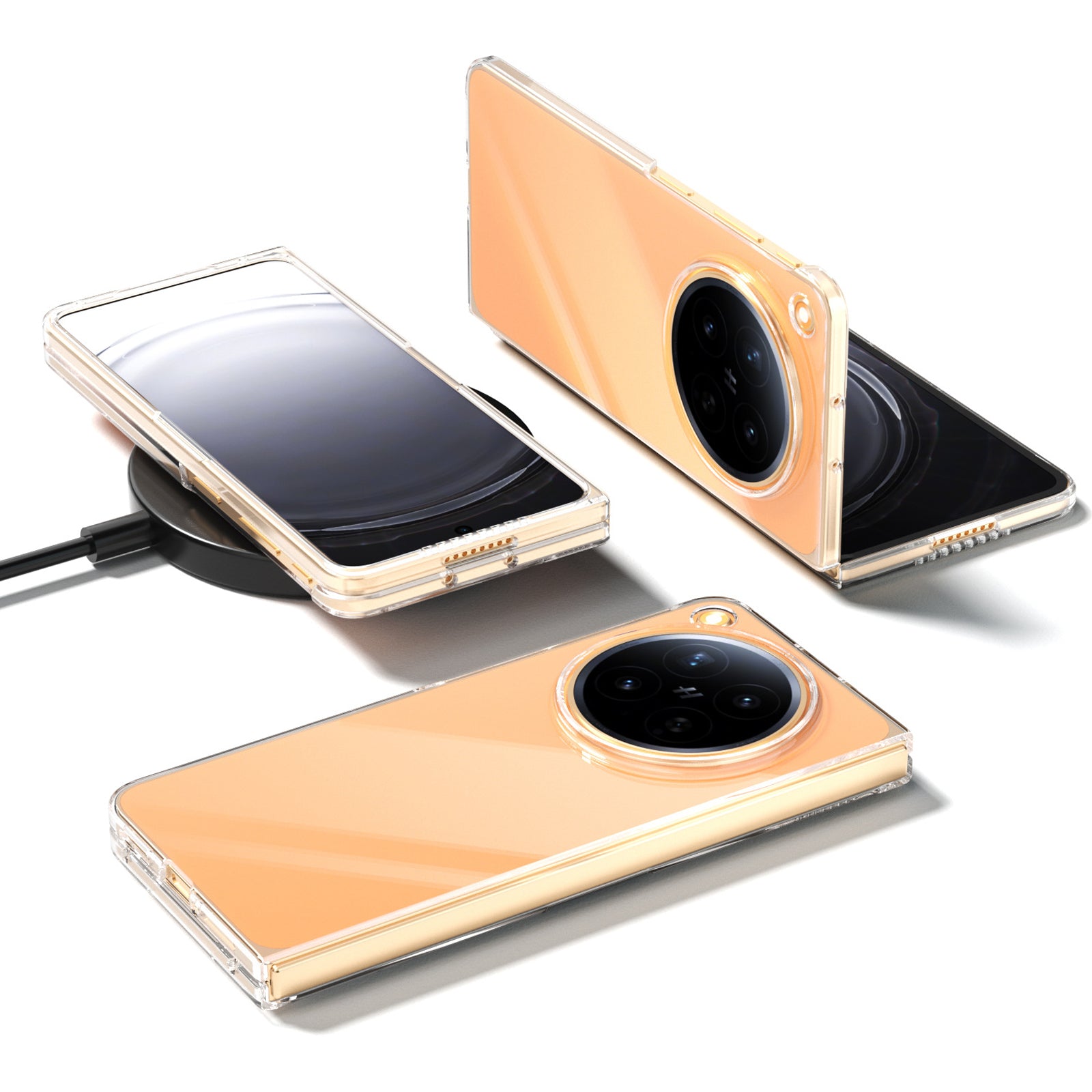OPPO Find N6 Clear Crystal Hard PC Case – Ultra Slim Transparent Shell
