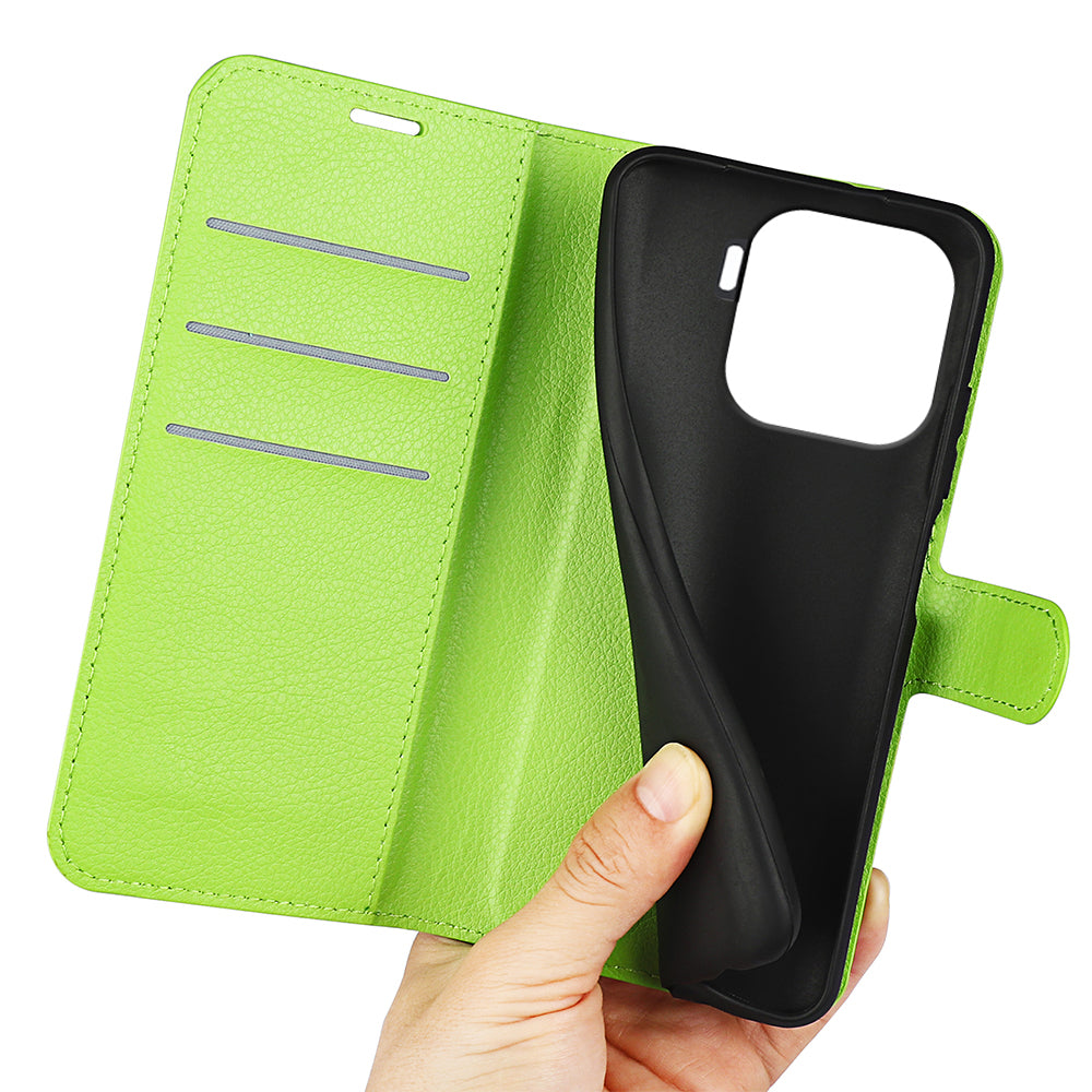 OPPO Find X9 Pro PU Wallet Case [Green]