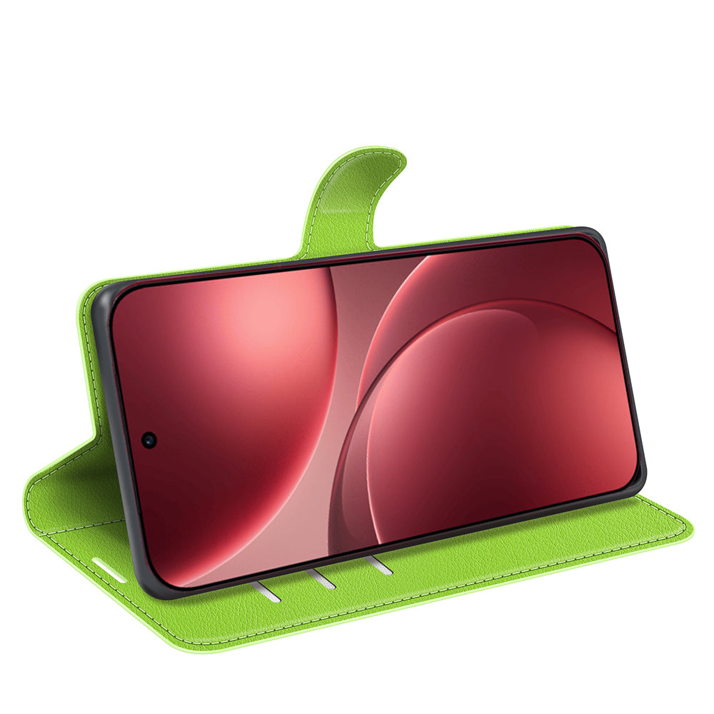 OPPO Find X9 Pro PU Wallet Case [Green]