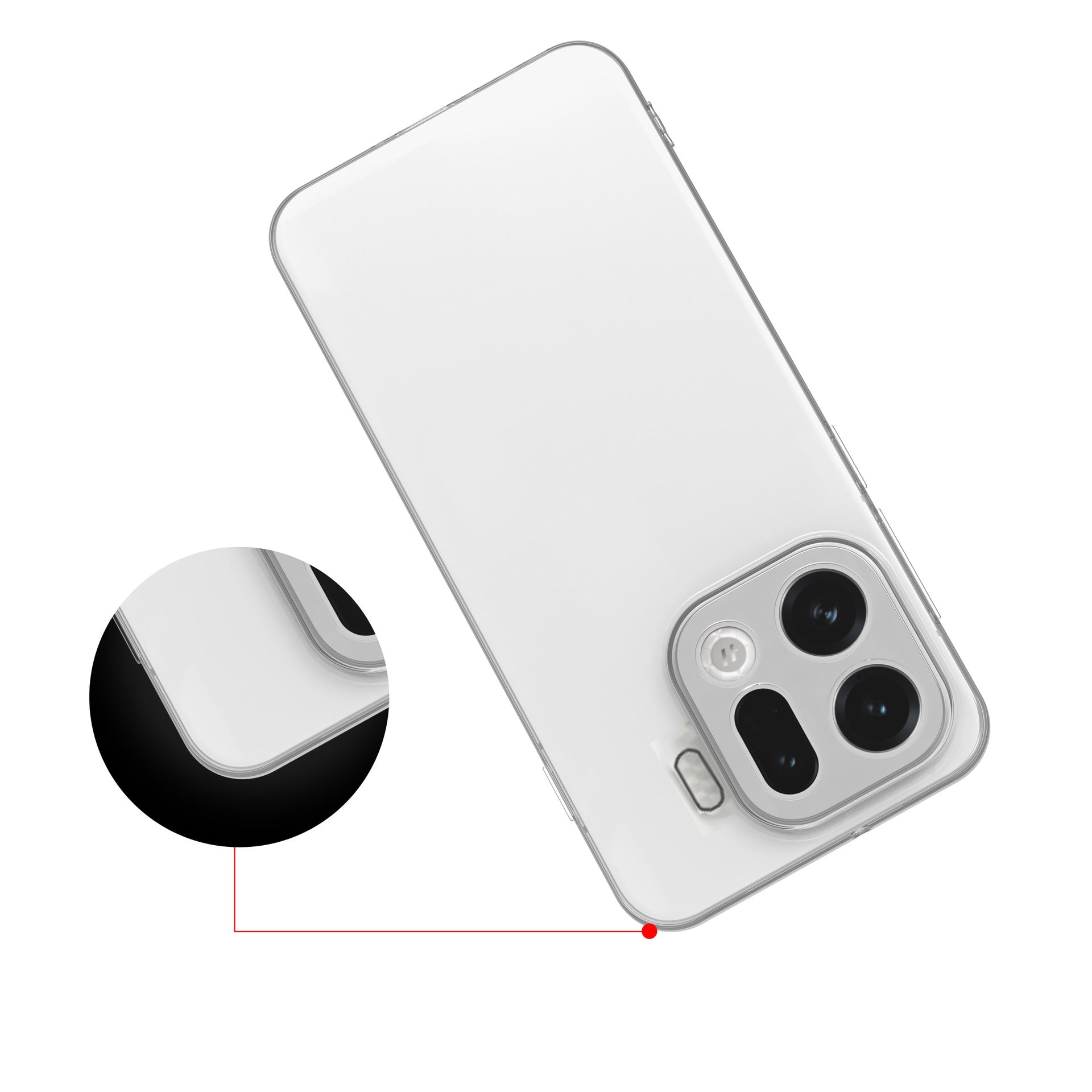 OPPO Find X9 Pro Soft Gel Case - Slim Design