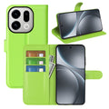 OPPO Find X9 PU Wallet Case [Green] - Green