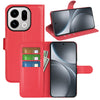 OPPO Find X9 PU Wallet Case [Red] - Red