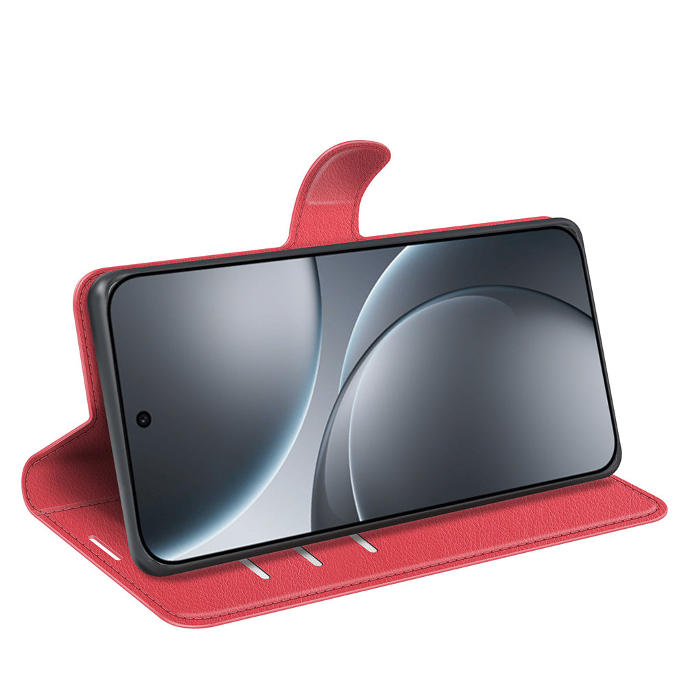 OPPO Find X9 PU Wallet Case [Red]