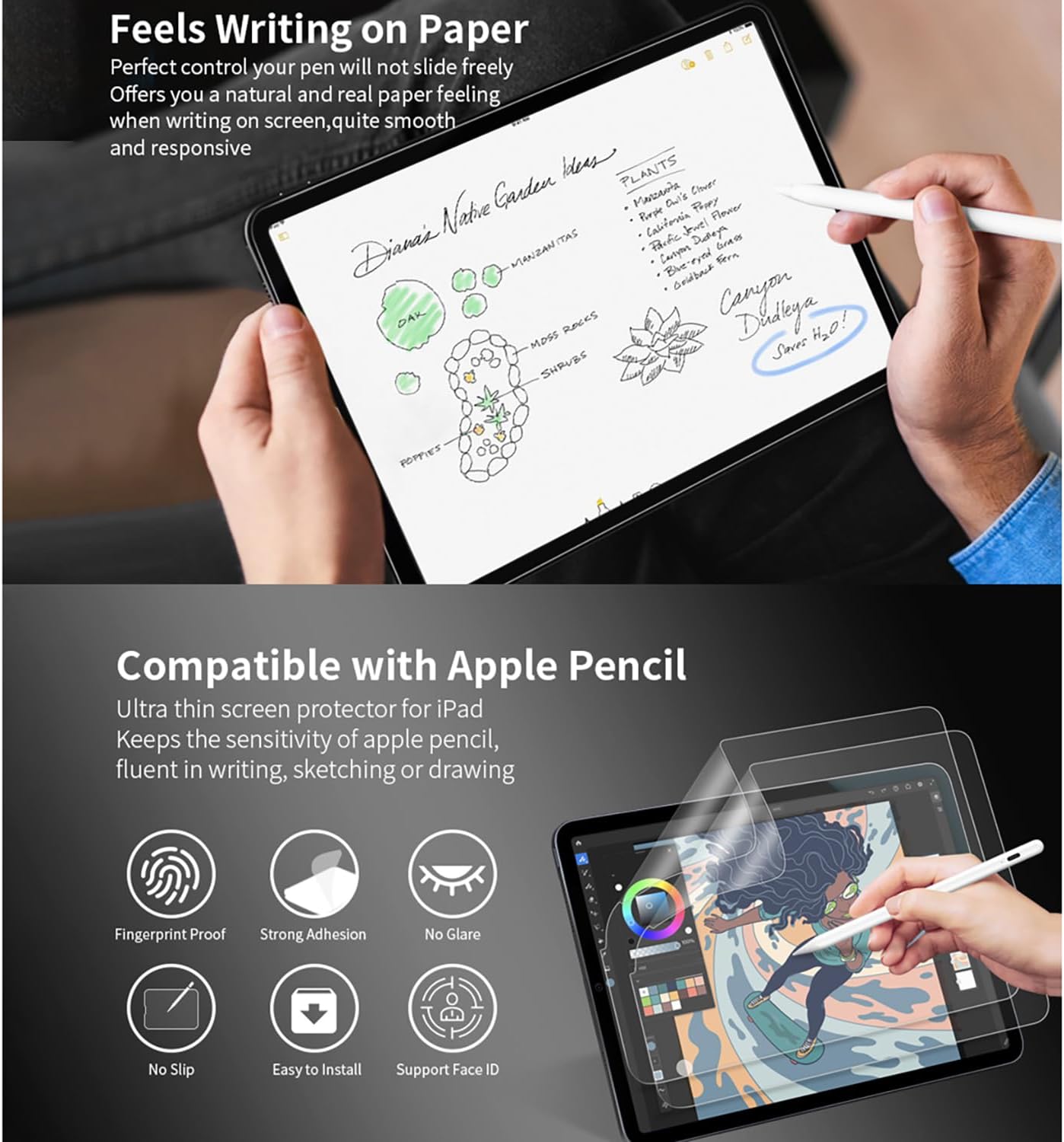 Oppo Pad SE (11-inch, OPD2417) Paperfeel Screen Protector