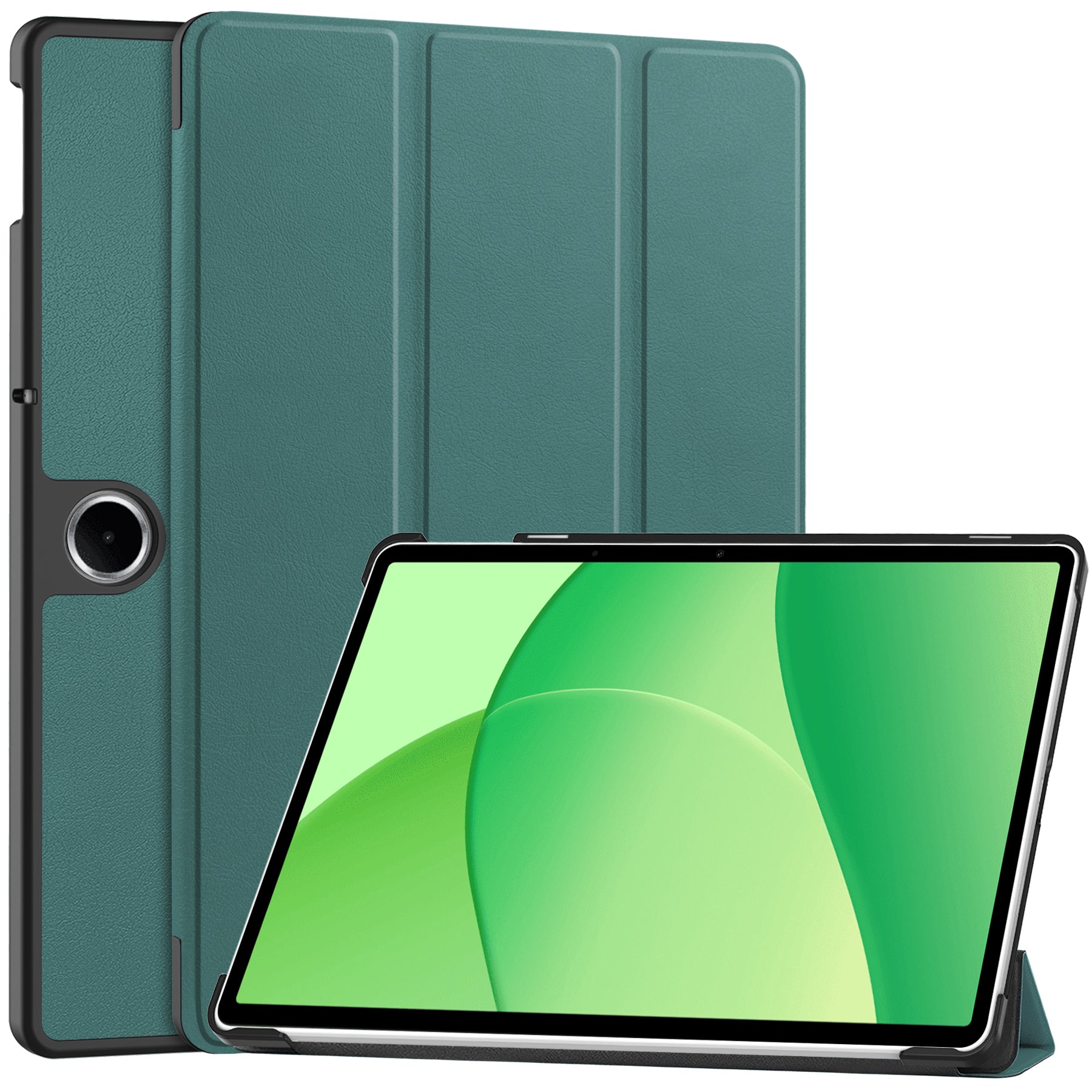 KST Tri-fold PU Leather Case for Oppo Pad SE 11-inch [Teal]