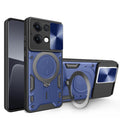 OPPO Reno 13 5G  Ring Kickstand Case w/ Camera Cover [Navy] - Navy