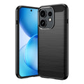 OPPO Reno16 / Reno16 Pro Carbon Fibre TPU Case Slim Shockproof Cover Black - Black