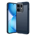 OPPO Reno16 / Reno16 Pro Carbon Fibre TPU Case Slim Shockproof Cover Navy - Navy