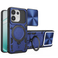 OPPO Reno16 / 16 Pro 5G Ring Kickstand Case w/ Camera Cover [Navy] - Navy