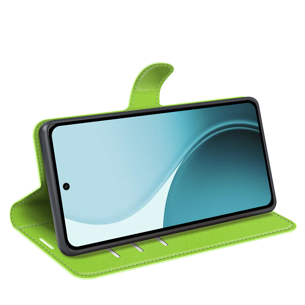 OPPO Reno14 Pro PU Wallet Case [Green]